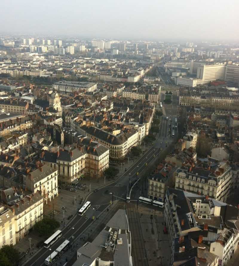 Panorama sur Nantes