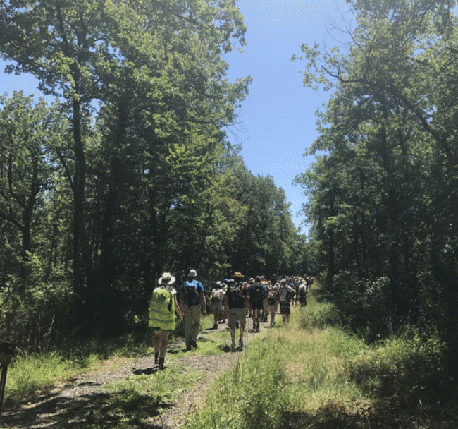Escursione sulla via Garona