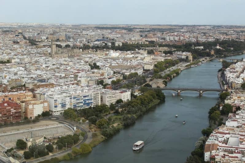 panorama torre sevilla