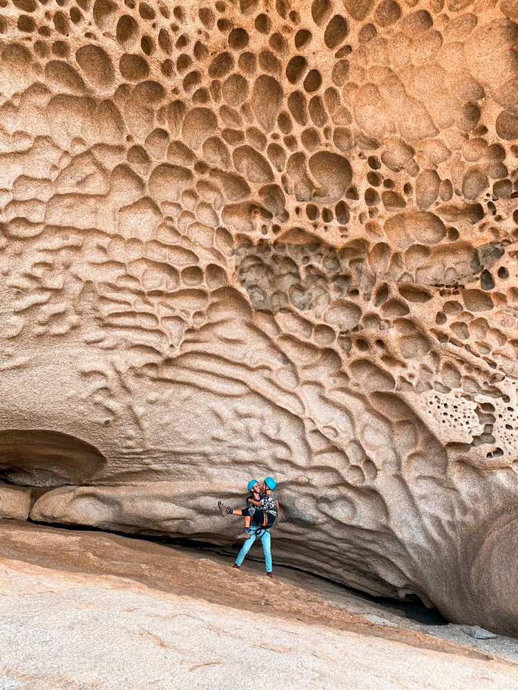 parco avventura roccia rena