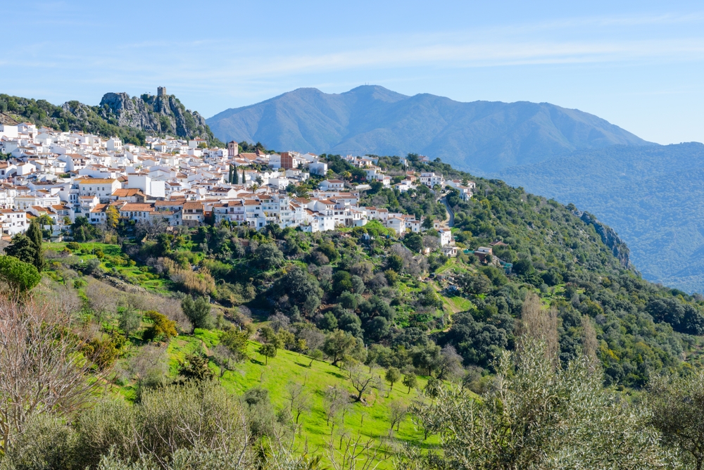 panorama pueblo Gaucín
