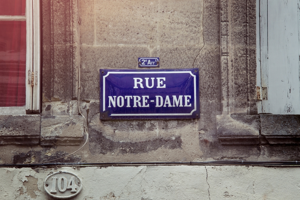 CARTEL RUE NOTRE DAME BORDEAUX