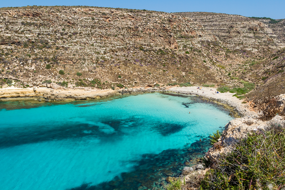 cala pulcino lampedusa