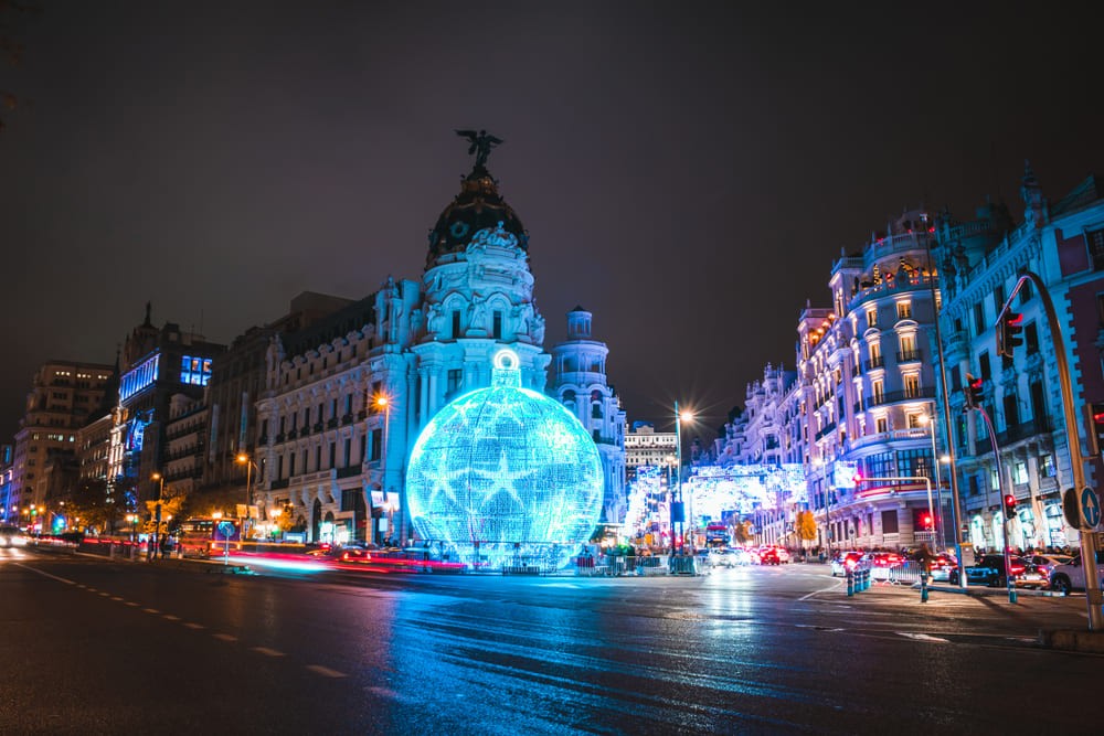 gran via navidad madrid