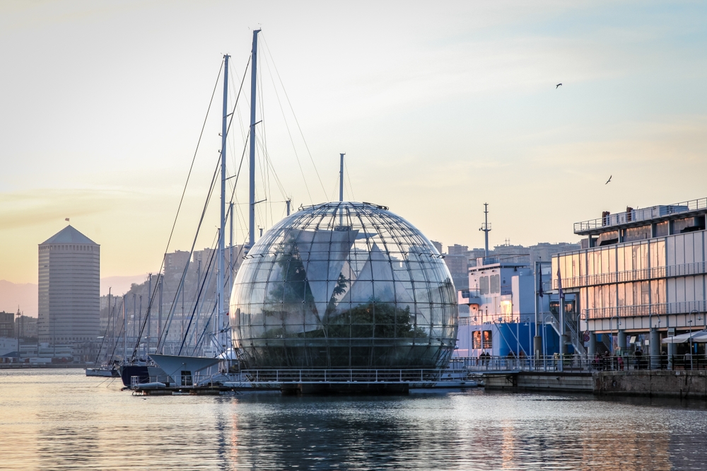 cupola vetro porto antoco genova
