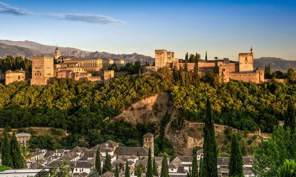 panorama alhambra granada