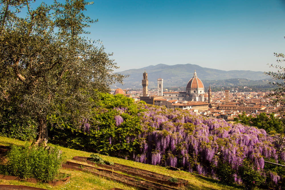 panorama firenze da giardino Bardini