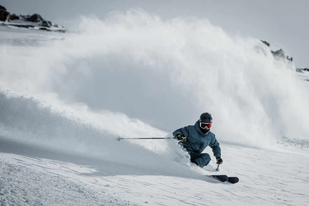 esquiador sierra nevada