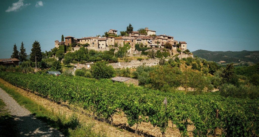 Montefioralle toscana